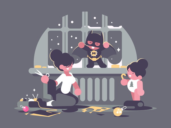 New Years Costumes mother character family man bat costume new year il.png