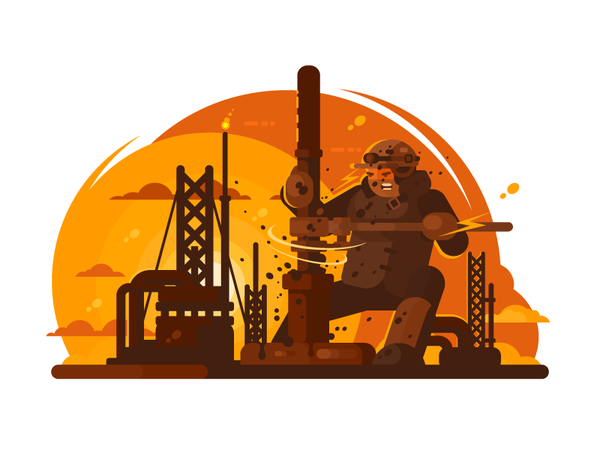 Oilman drills oil oilman drilling platform technology energy business.png