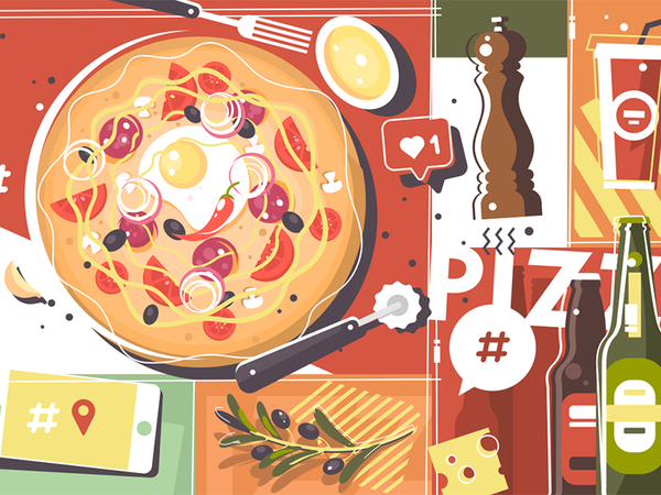 Pizza abstract background background italian fast cuisine restaurant l.png