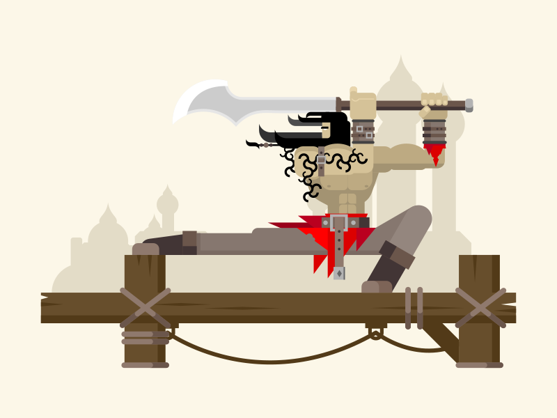 Prince of Persia pose fighter sword man persia prince arab ancient ill.png