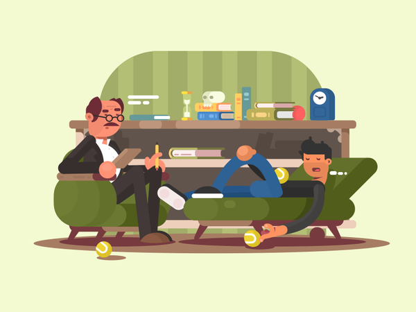 Psychologist health patient therapist professional psychologist charac.png