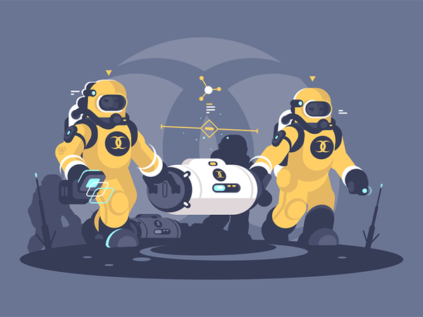 Radioactive weapon waste capsule character container carrying uniform.png