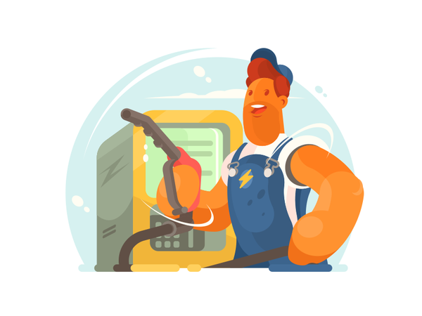 Refueller kit8 station transport oil gas man flat character refueller.png
