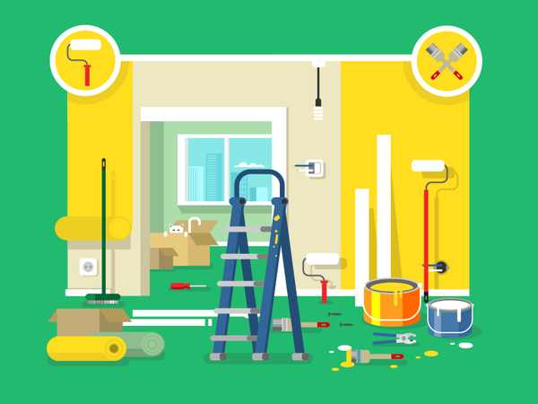 Renovation apartment construction repair estate interior room design a.png