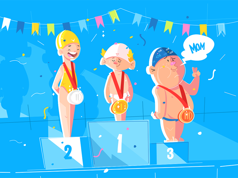 Sport children competition kit8 flat vector illustration character med.png