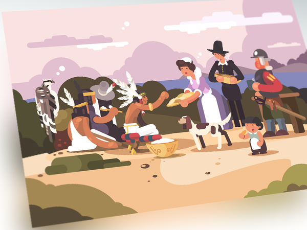 Thanksgiving day ospry media fanart thanksgiving illustration flat kit.png