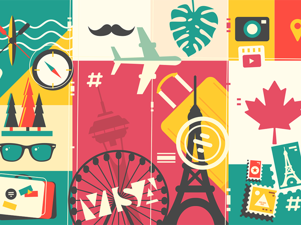 Travel and vacation background stamp background abstract passport trav.png