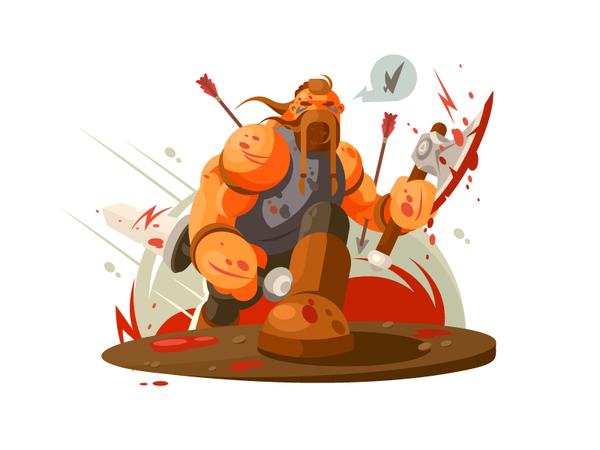 Viking battle scandinavian soldier history war battle warrior viking i.png