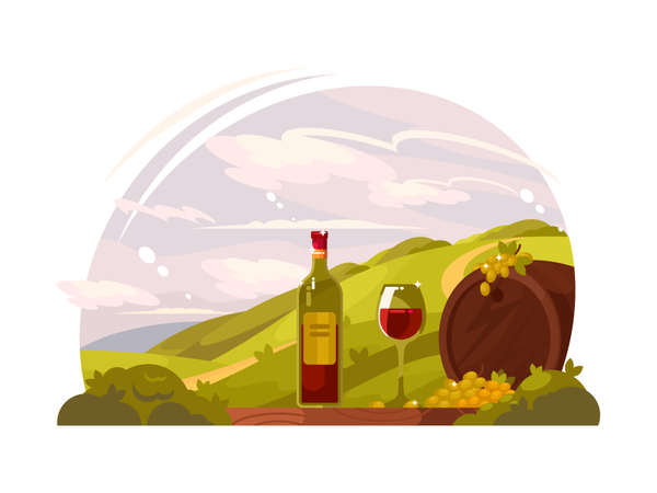 Vineyard harvest plant agriculture viticulture harvest wine vineyard v.png