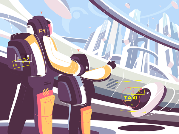 Weekdays of people in future kit8 flat vector illustration character b.png