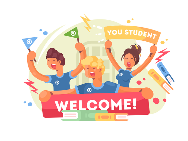 Welcome to university study young student education college school uni.png