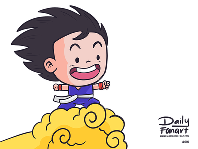 001 Goku illustration kids mexico cute characters dragonball goku fana.png