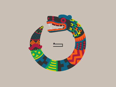 Aztec Snake loading GIF mexico animation loading gif vector aztec snak.gif