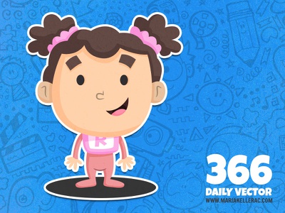 Baby girl  gir nina cartoons characters kids children vector baby bebe.jpg
