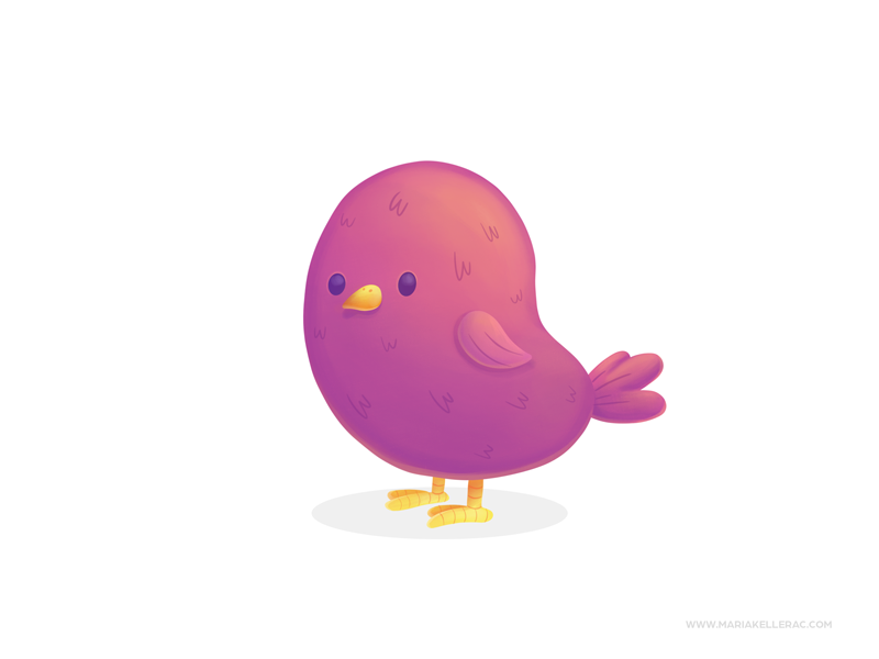 Bird procreate colorful apps infantil ilustracion pajarito pajaro bird.png