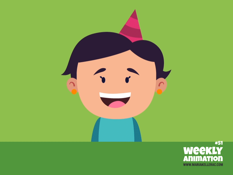 Birthday girl candles pastel cake cumpleanos animation animacion birth.gif