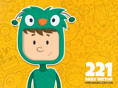 Boy in costume doodles mexico boy costume cute happy cartoon.jpg
