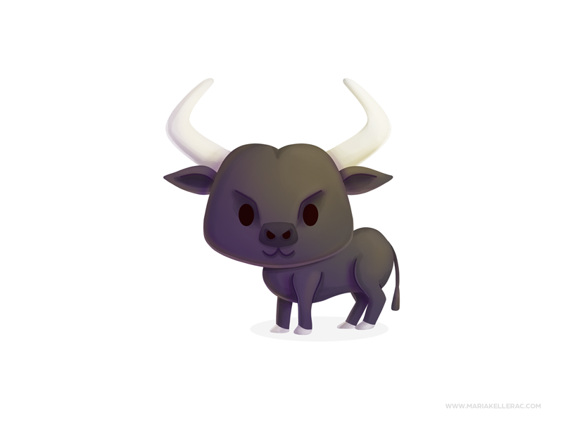 Bull animal cutesy toro bull cartoon ilustracion cute character kidlit.png