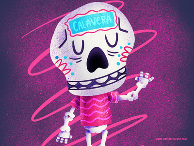 Calavera procreate kidlitart halloween skeleton calavera cute characte.png