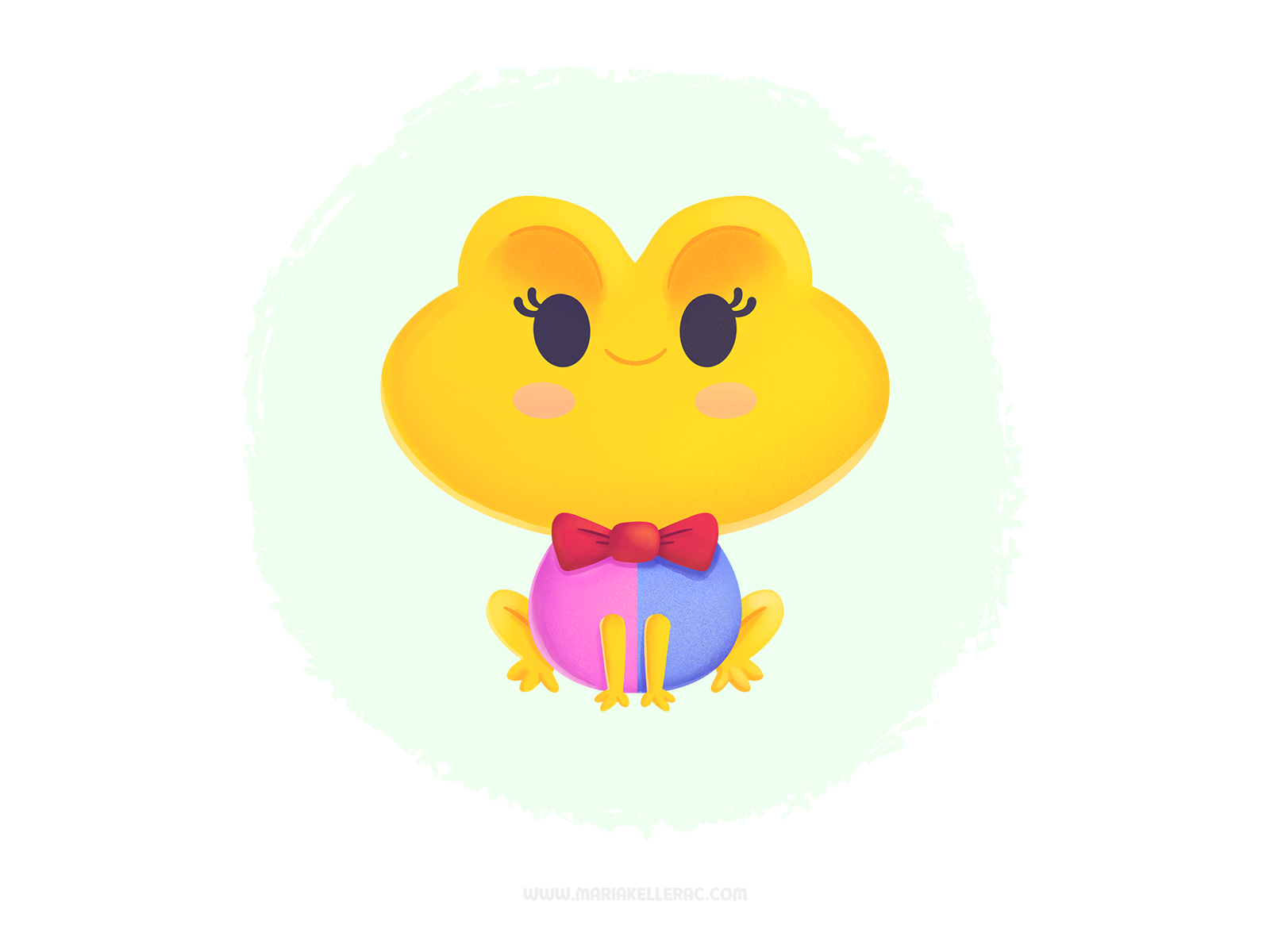 Classy frog かえる elegant frog mexico kidlitart ilustracion procreate ch.png
