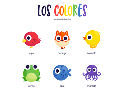 Colores kids cartoon design affinitydesigner mexico animal kawaii cute.png