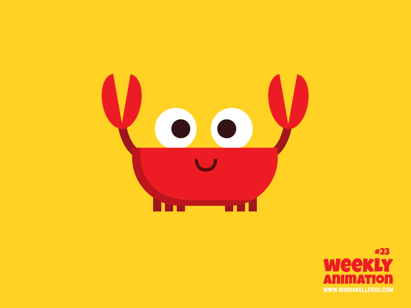 Crab cartoon children kids mexico crab cangrejo animacion animation.gif