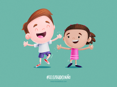 Día del niño imagination girl boy kidlit kidlitart procreate character.png