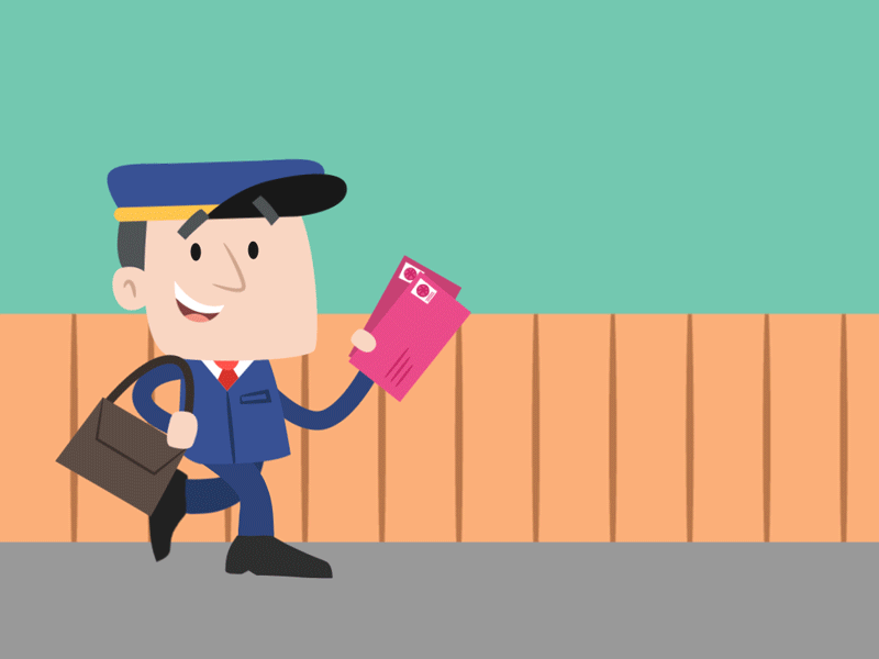 Dribbble mail 2015 giveaway dribbble invite cartoon animation mexico c.gif