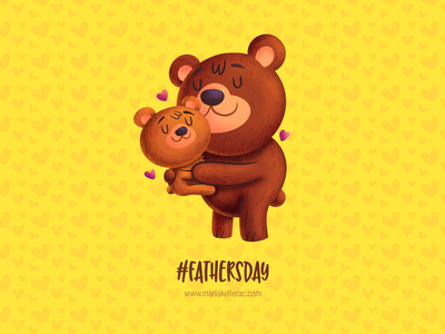 Fathers Day 2019 hashtag mexico children kids cute procreate illustrat.png