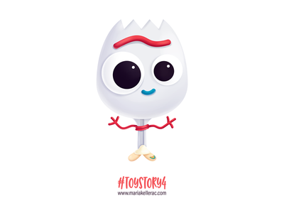 Forky toys movies kids cartoon mexico fanart disney kidlitart kawaii c.png