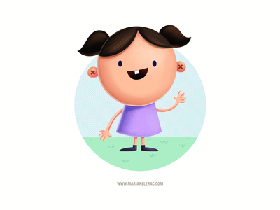 Girl character children kids ninos cute hola hello illustration cartoo.png
