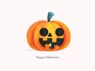 Happy Halloween october illustration mexico calabaza pumpkin halloween.png