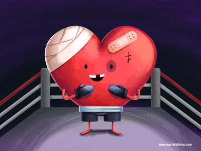 Happy Valentines Day amor love ilustracion illustration mexico corazon.png