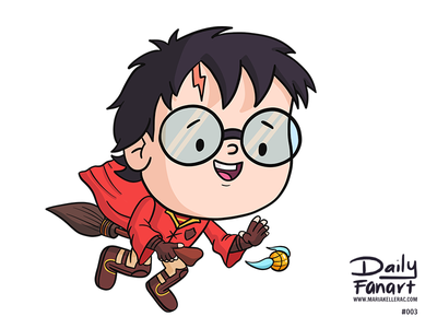 Harry Potter challenge magic illustration character cartoon mexico pot.png