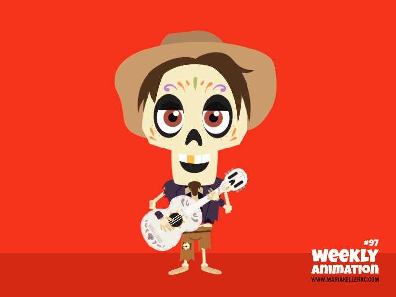 Hector from Coco remember music mexico fanart hector animation disney.gif