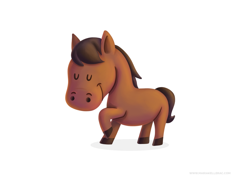 Horse baby caballo horse ilustracion mexico kids children kidlitart pr.png