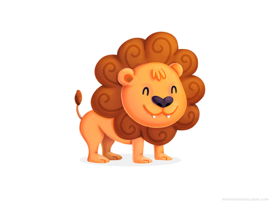 Lion cutesy illustration procreate wild king kidlitart cute cartoon ch.png