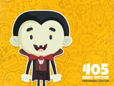 Little vampire mexico vampire little children kids vector cute charact.jpg