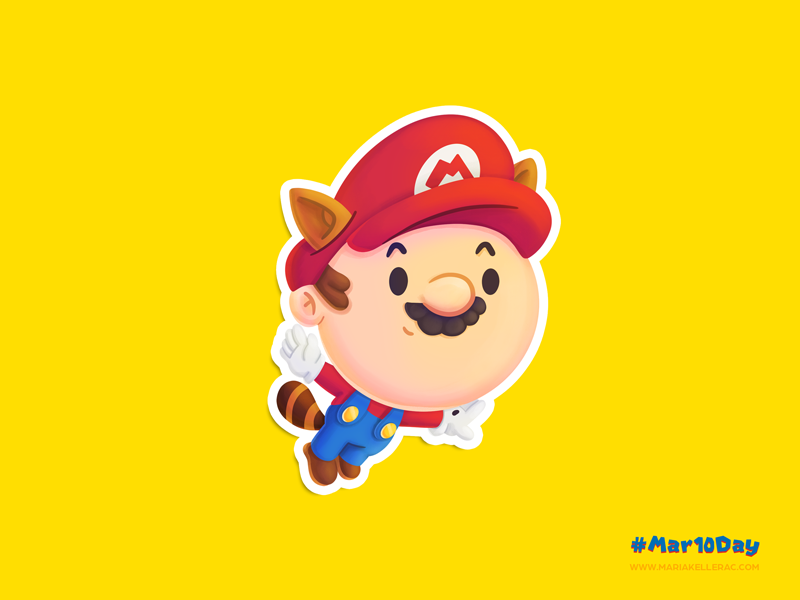 Mar10 Day kids children mexico fanart videogames procreate illustratio.png