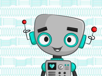 Mat the robot mat robot cartoon vector mexico kids characters.png