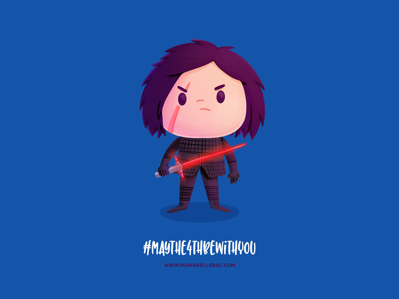 Maythe4thbewithyou cartoon procreate mexico starwarsday sith fanart ki.png