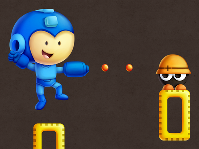 Megaman Fanart megaman nes mexico fanart cartoon cute video games.png