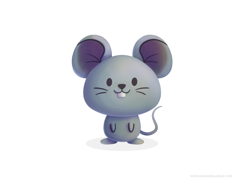 Mouse baby cutesy raton mouse procreate kidlitart children cute cartoo.png