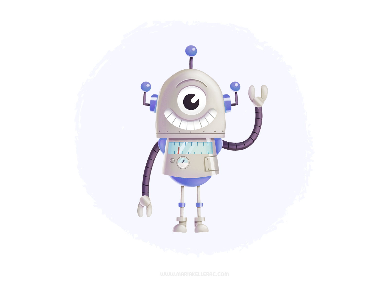 Mr. Robot ロボット cute kawaii procreate kidlitart sonrie smile robot masc.png