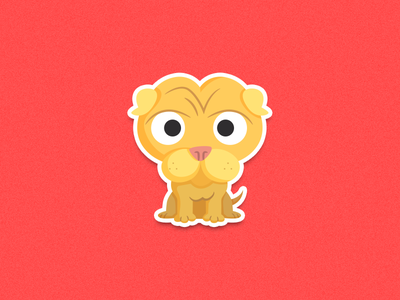 My best friend mexico character vector dog sticker friend.png