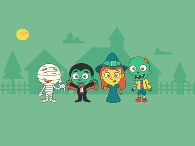 October Monsters october monster calendar witch zombie vampire mummy c.png
