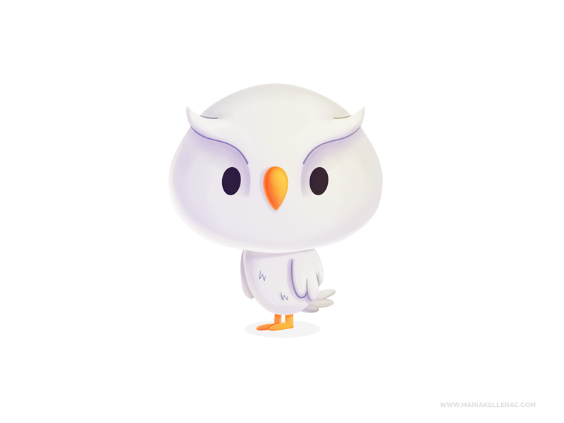 Owl animal baby buho lechuza owl ilustracion children character cartoo.png