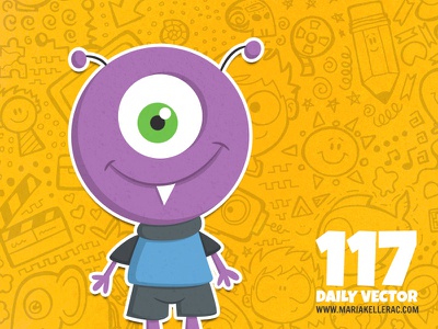 Purple alien cartoon mexico digital purple alien kids.jpg