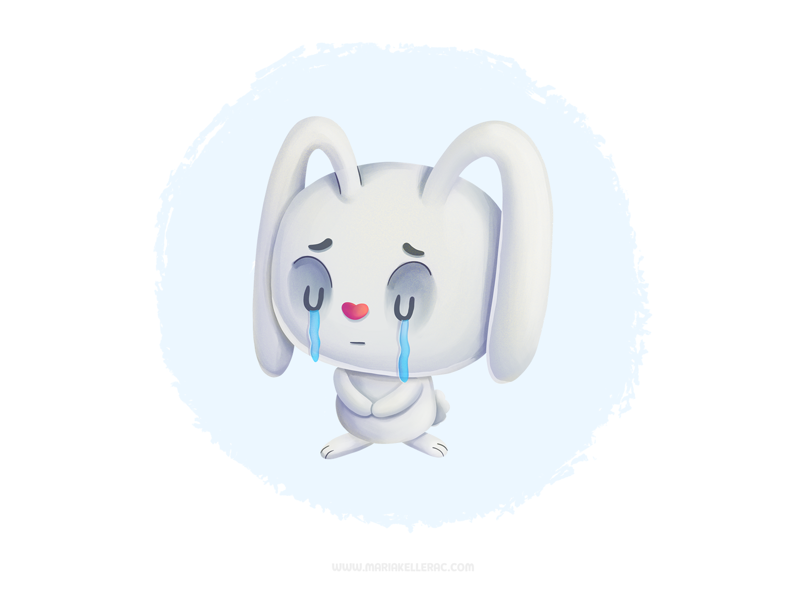 Sad Bunny kawaii conejo rabbit ilustracion procreate character cute ki.png
