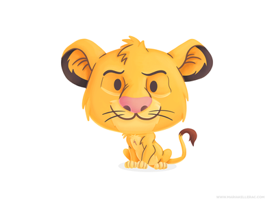 Simba lion king kawaii ilustracion illustration procreate kidlitart ch.png